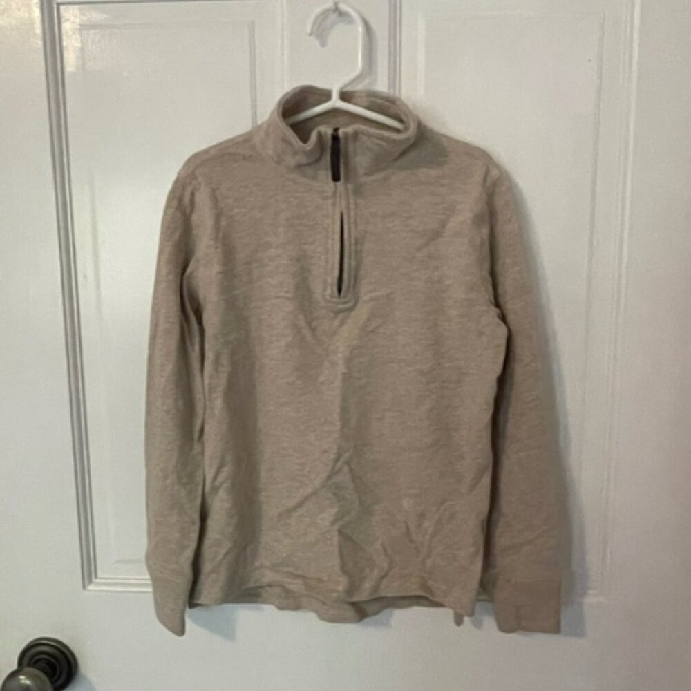 Crewcuts boys quarter zip, size 6-7